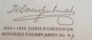 Frederik Hendrik Weissenbruch - zeilschip bruin/zwart/wit kopen? Bied vanaf 50!