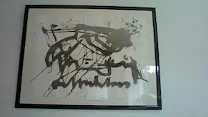 Anton Heyboer - Abstract werk zwart-wit kopen? Bied vanaf 200!