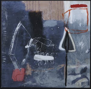 Anna Verrijt - Zeefdruk op papier op hout, Heksenkring kopen? Bied vanaf 1!