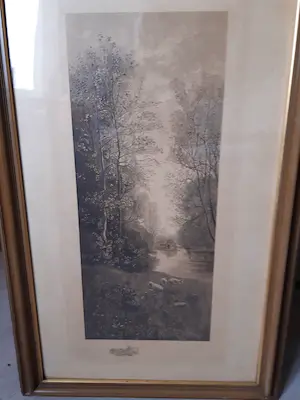 Buy Richard Dudensing - Twilight in the Woods ?? Bid from 75!