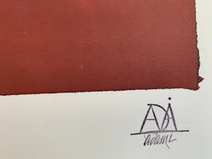 Valerio Adami - zonder titel kopen? Bied vanaf 50!