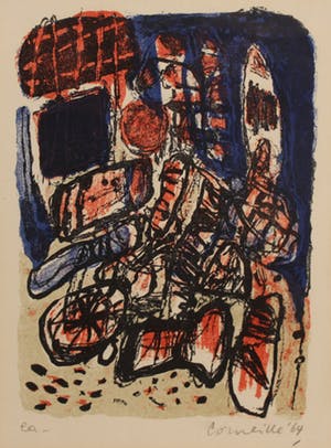 Corneille - Zeldzame Litho uit 1964 Epreuve Dártist kopen? Bied vanaf 475!