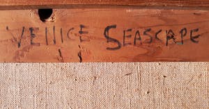 Sam Kaner - Venice seascape, olieverf op doek (ingelijst) kopen? Bied vanaf 325!