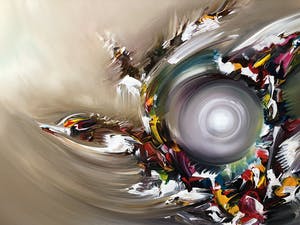 Gena - Abstract Time kopen? Bied vanaf 300!