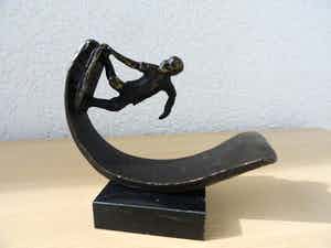 Astrid Veldhuyzen-Koppen - de skater op zijn skatebord verkocht voor € 45!