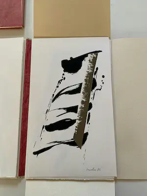 Lei Molin - Waar het blauw eindigt - zeefdrukken en gedichten kopen? Bied vanaf 200!