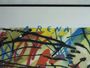 Herman Brood - Ingelijste zeefdruk , ArenA Amsterdam , Ajax – met certificaat – 71 x 91 cm kopen? Bied vanaf 250!