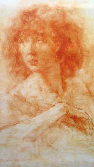 Sierk Schroder - 'Margret'- litho naar een tekening uit 1980 - oplage 200 ex. verkocht voor € 65!