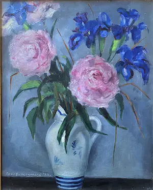 Theo Swagemakers - Stilleven Bloemen in vaas kopen? Bied vanaf 90!