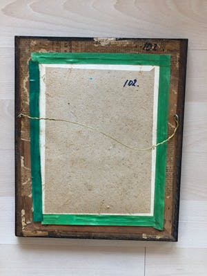 Niet of onleesbaar gesigneerd - Hollandse school: haan, met monogram SV kopen? Bied vanaf 1!