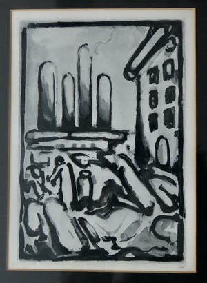 Georges Rouault - Christ au Faubourg kopen? Bied vanaf 175!