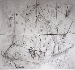 Henk Visch - Ets, En alles in onzekere verstandhouding (groot) kopen? Bied vanaf 1!