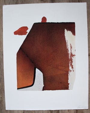 Gerard Leonard van den Eerenbeemt - litho: abstract kopen? Bied vanaf 40!
