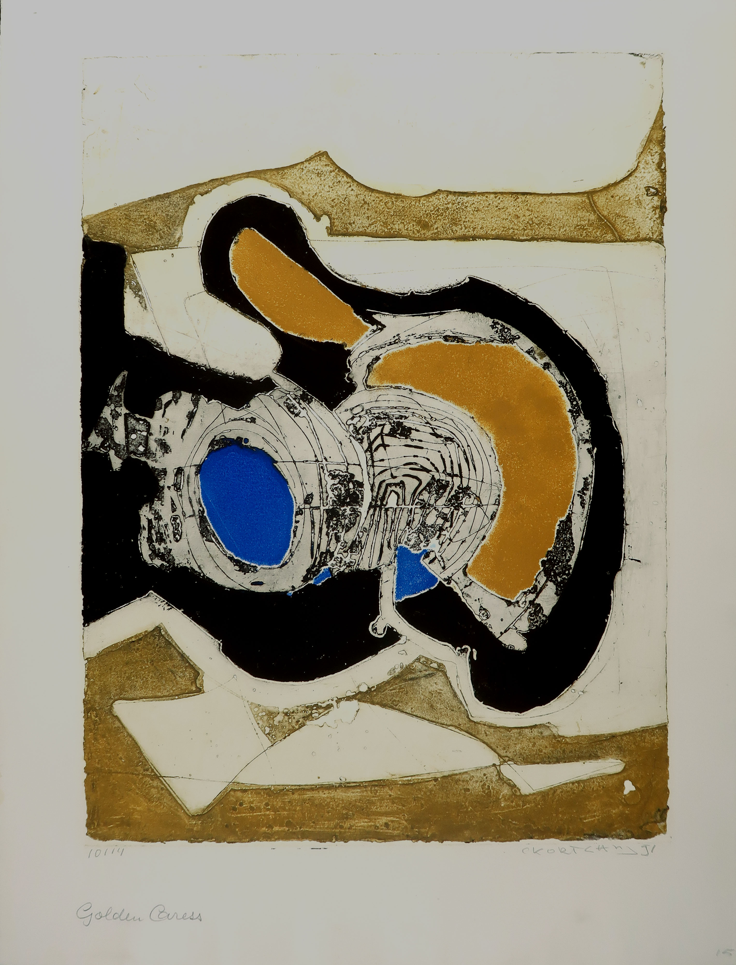 Cees Kortlang - Kleurenets, Golden Caress kopen? Bied vanaf 20!