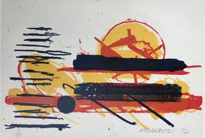 Sam Middleton - Gesigneerde zeefdruk - 1972 - 31/56 kopen? Bied vanaf 55!