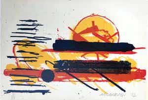 Sam Middleton - Gesigneerde zeefdruk - 1972 - 31/56 verkocht voor € 55!