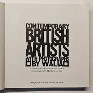 AcheterDiverse kunstenaars - Contemporary British Artists with photographs by Walia? Enchérissez de 25!