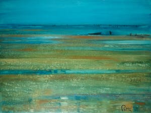 Niet of onleesbaar gesigneerd - Olieverf op doek, Seascape (Groot) kopen? Bied vanaf 1!