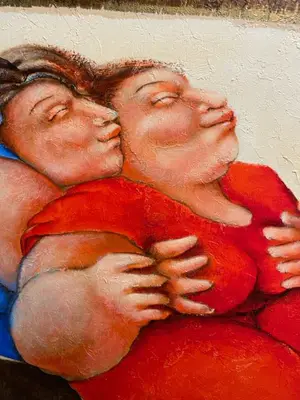 Ada Breedveld - Acryl Op canvas, uit 1992 kopen? Bied vanaf 275!