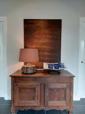 Ton Frenken - Zonder titel, groot, museaal werk uit 1995, izgs kopen? Bied vanaf 900!