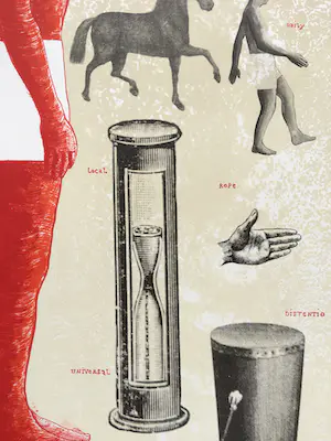 Kars Persoon - litho en zeefdruk ‘The Second of Two’ - 1994 kopen? Bied vanaf 50!