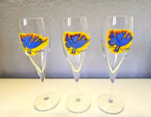 Corneille - Champagne fluitje (9) - Flute - Glas kopen? Bied vanaf 60!