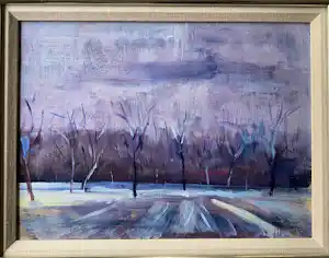 Theo Onnes - Winters landschap vendu pour 120€ !