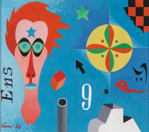 Leon Savelsberg - Gouache op papier, Ens 9 kopen? Bied vanaf 1!