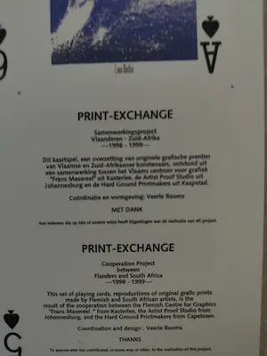 Veerle Rooms - Onuitgesneden kaartspel kopen? Bied vanaf 25!