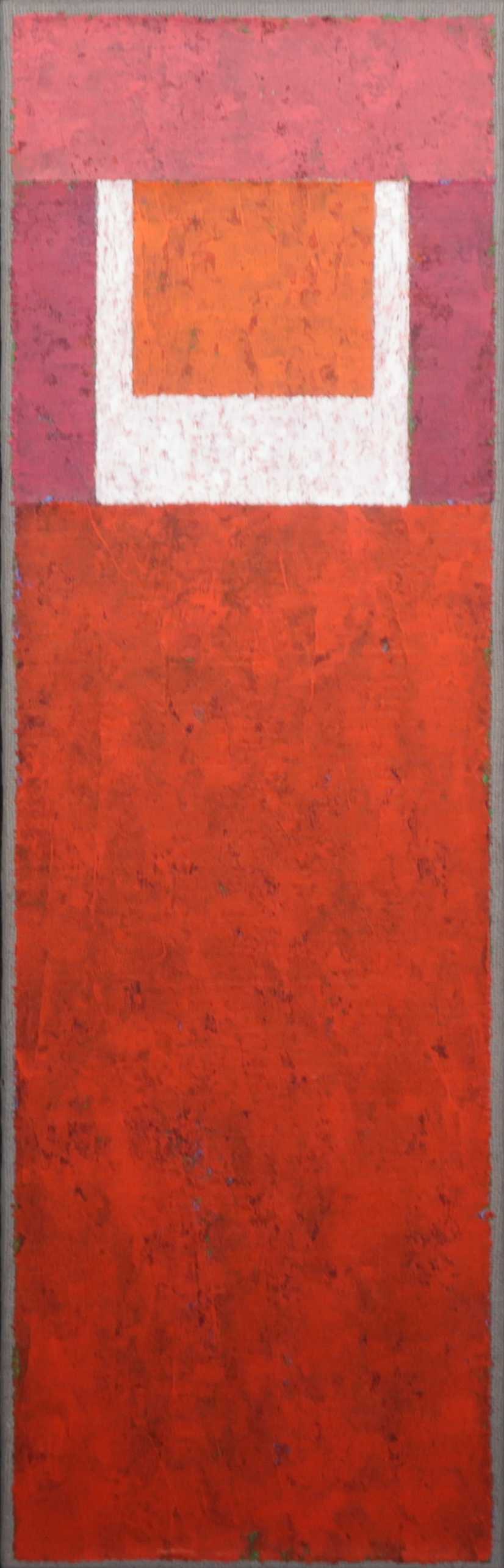 Ralph J. Petschat - Acryl en papier op Jute, Rote Strasse kopen? Bied vanaf 80!