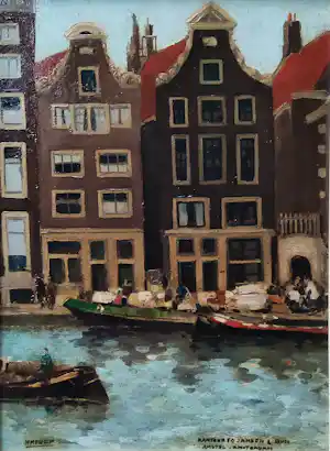 Herman Heuff - Kantoor Fa. Jansen en Bon, Amstel-Amsterdam vendu pour 250€ !