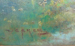 Martinus Josephus Nefkens - Landschap met boerenkar kopen? Bied vanaf 60!