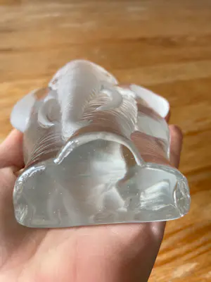 Mats Jonasson - Sculptuur/presse-papier olifant, jaren 70ig kopen? Bied vanaf 45!