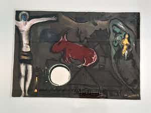 Marc Chagall - Les Ames Mortes verkocht voor € 250!