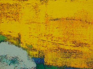 Jentsje Popma - Koolzaadveld met fluitenkruid. kopen? Bied vanaf 80!