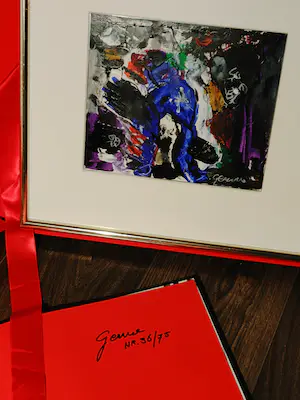 Gerriet Postma - Gouache met gesigneerde en genummerde monografie 1992 kopen? Bied vanaf 200!