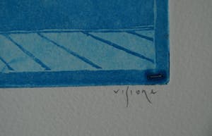 Mark Visione - 2 gesigneerde etsen kopen? Bied vanaf 30!