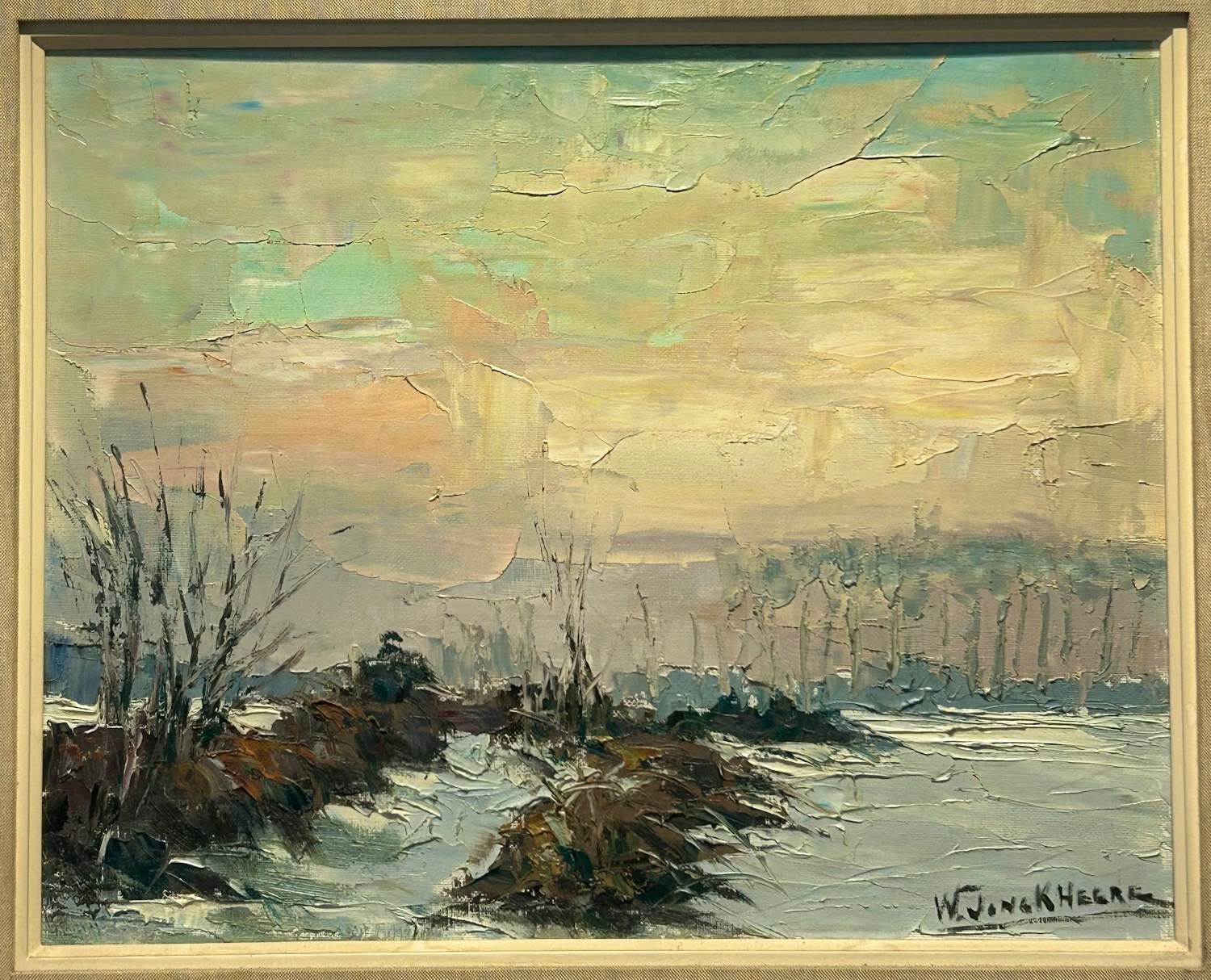 Walter Jonckheere - Het Winterse Landschap kopen? Bied vanaf 50!