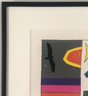 Harrie Gerritz - Abstract landschap kopen? Bied vanaf 40!