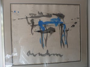 Anton Heyboer - Abstracte compositie kopen? Bied vanaf 150!