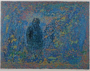 Hans Luiken - Linosnede, De tuin - Ingelijst kopen? Bied vanaf 1!