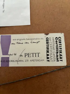 Hans van Liempt - Vertikalen kopen? Bied vanaf 70!