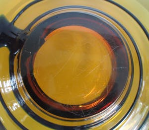 Niet of onleesbaar gesigneerd - Grote Boheemse Studio glazen schaal (1) kopen? Bied vanaf 10!