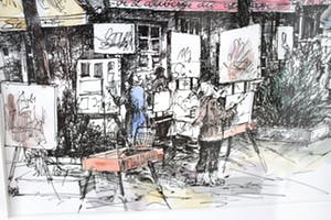 Niet of onleesbaar gesigneerd - Paris 32 kopen? Bied vanaf 1!