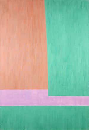 Rien Monshouwer - Olieverf op doek, Zonder titel verkocht voor € 150!