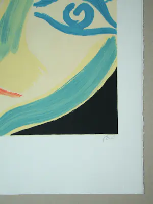 Virgilio Guidi - Volto - 1982 - Originele lithografie, handgesigneerd kopen? Bied vanaf 140!