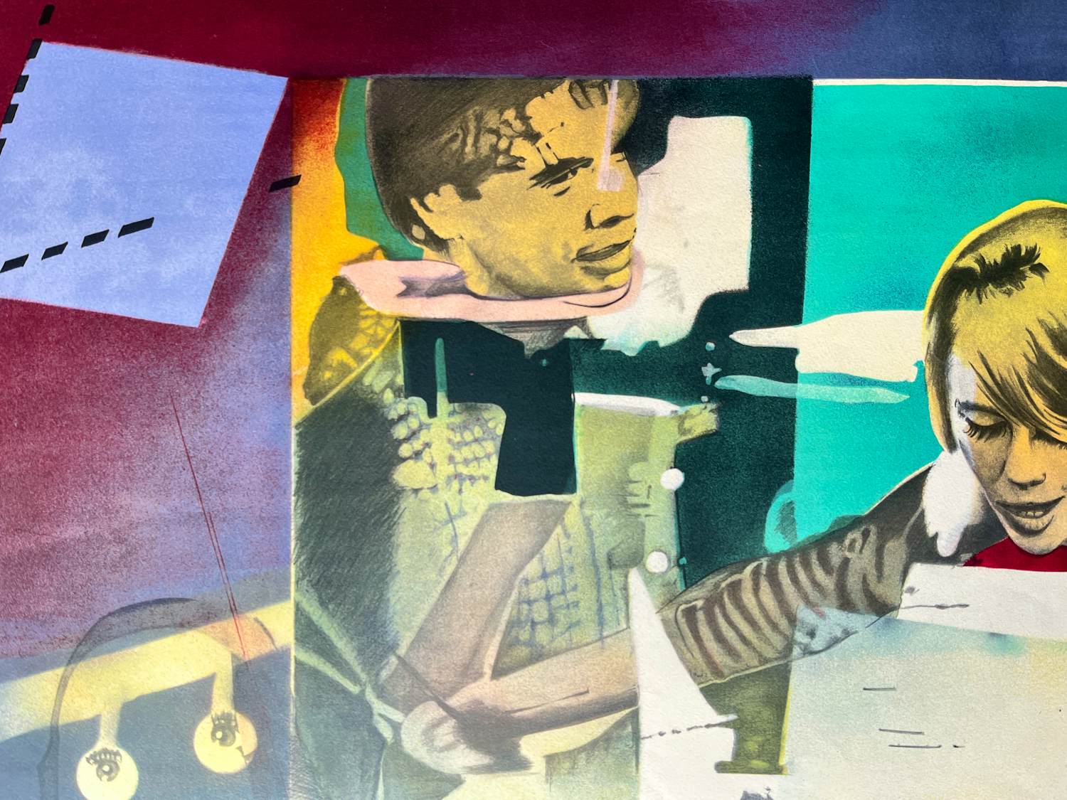 Pol Mara - compositie met 2 figuren verkocht voor € 140!