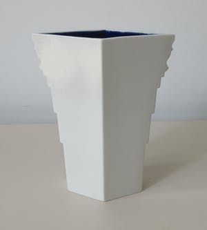 Frans Ottink - Abstracte porseleinen vaas kopen? Bied vanaf 35!