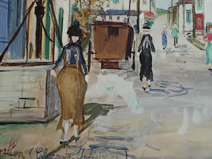 Maurice Utrillo - Kunst-Schoolplaat uit 1975 , Avallon - Stichting Beeldende Vorming Utrecht kopen? Bied vanaf 35!