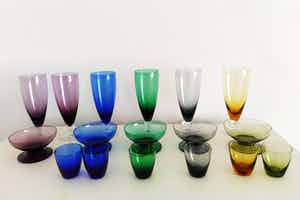 Max Verboeket - Glaswerk Carnaval - 17 stuks verkocht voor € 75!